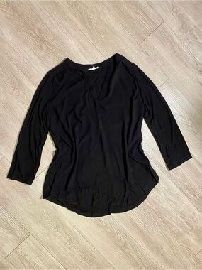 💜3/$25💜 Pleione Black Blouse Size Medium